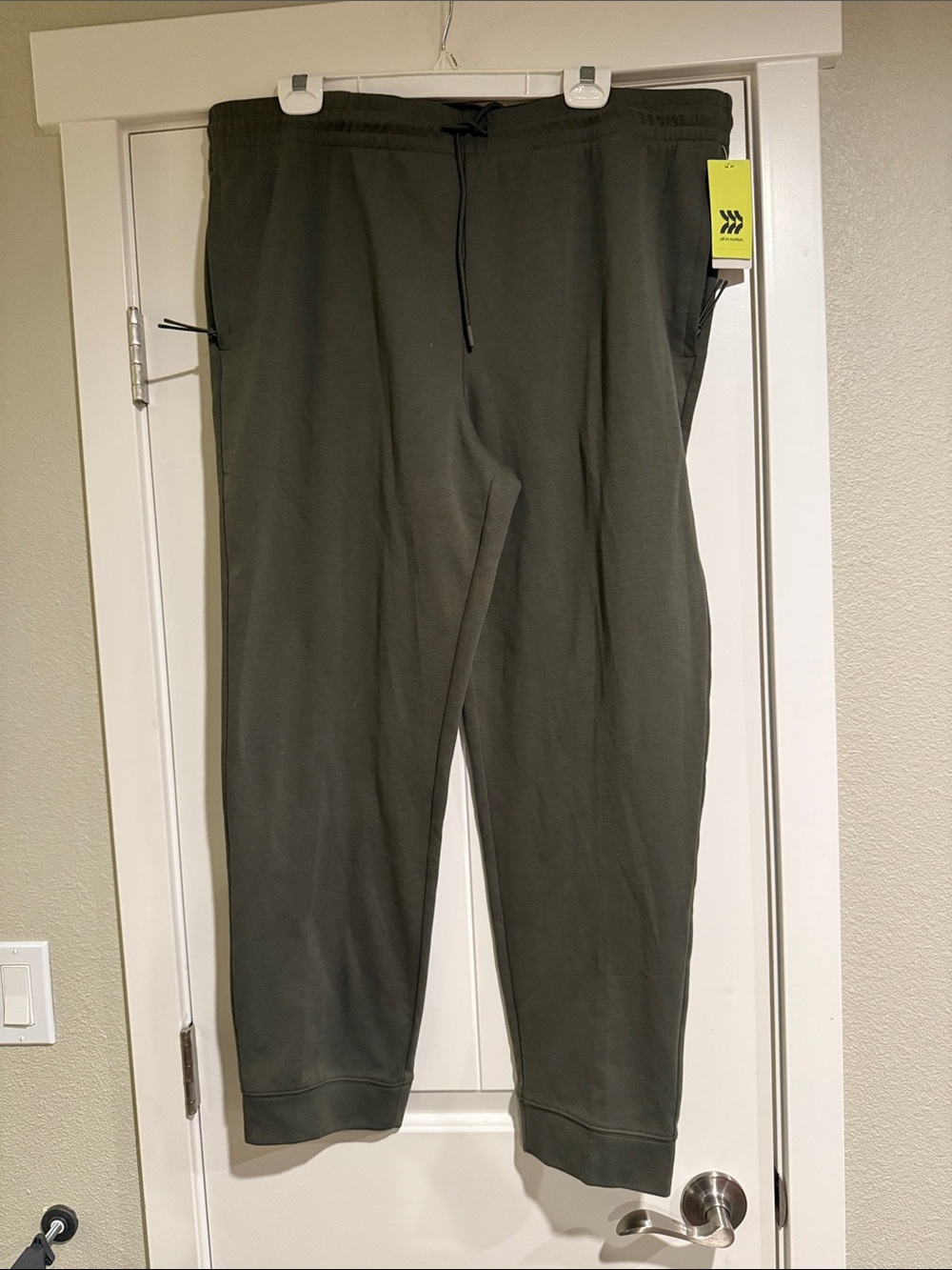 Men's Olive Green Jogger Pants